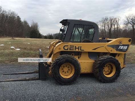 gehl 7810 skid steer loader|gehl skidloader utube.